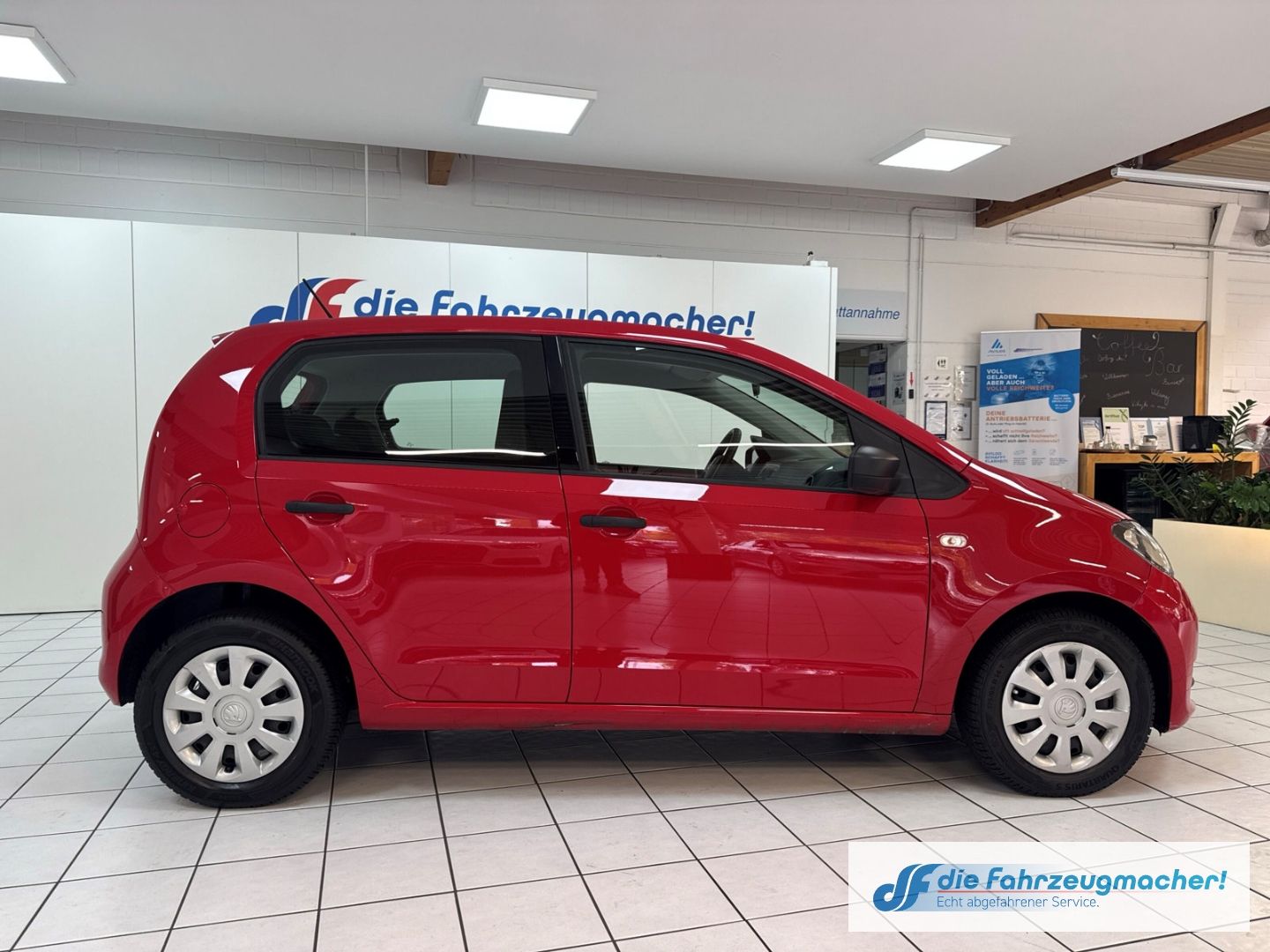 Fahrzeugabbildung SKODA Citigo Active Berganfahrass. GA Klima teilb.Rück