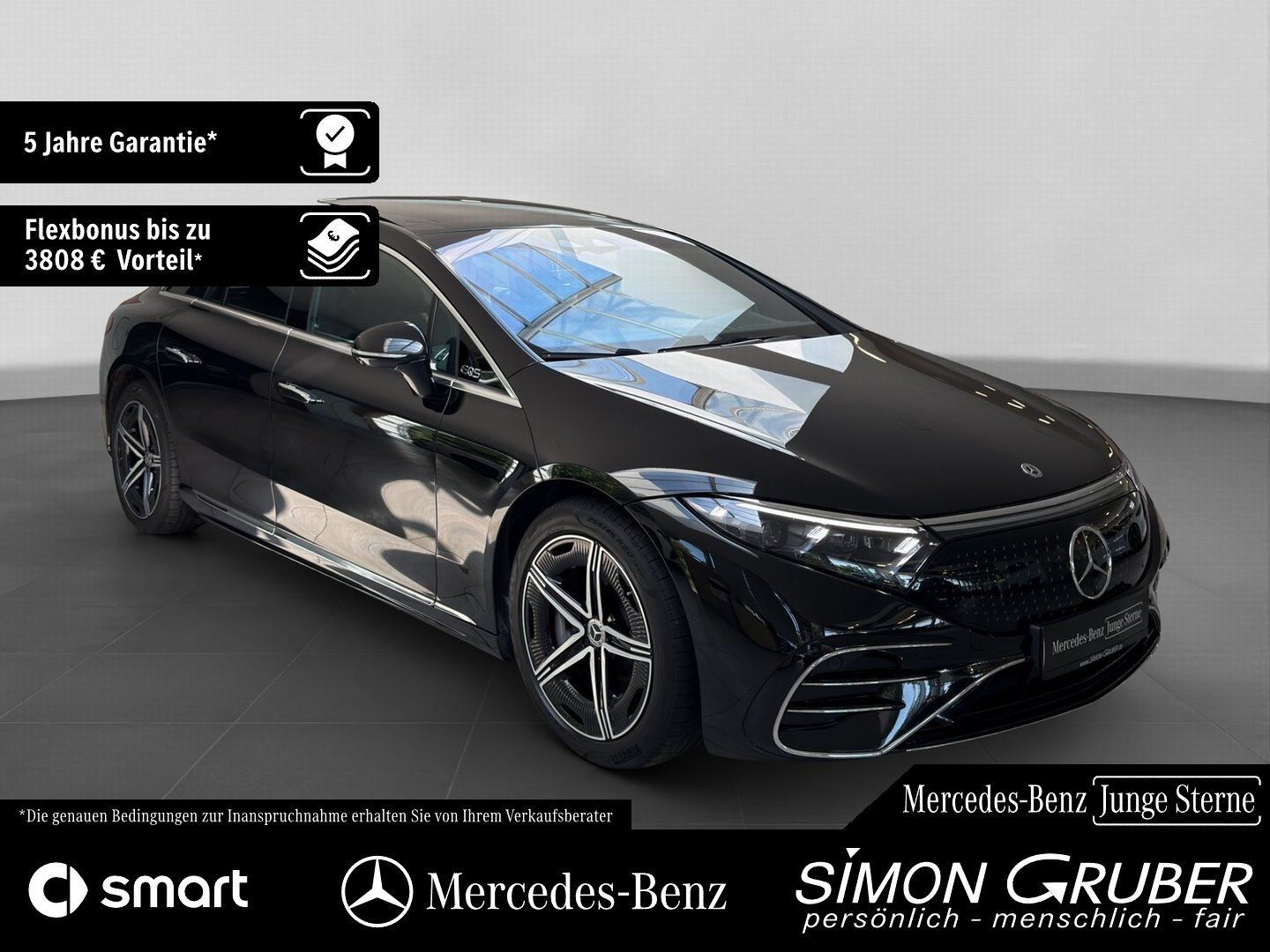 Fahrzeugabbildung Mercedes-Benz EQS 580 4M AMG Pano Hyper Sitzklima Massage