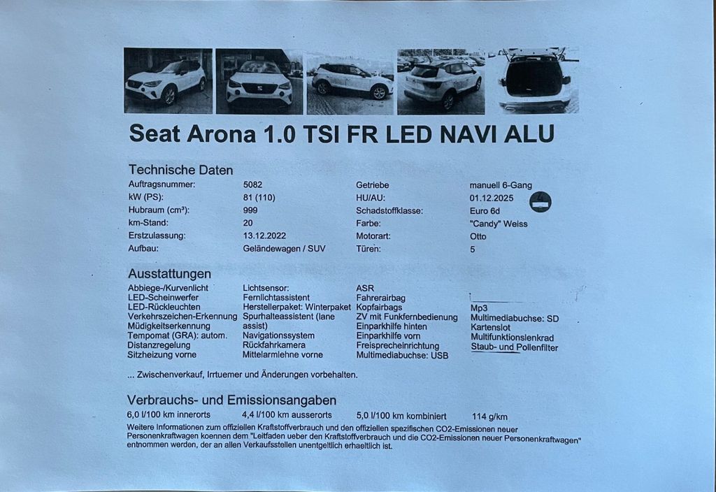 Image of Seat Arona