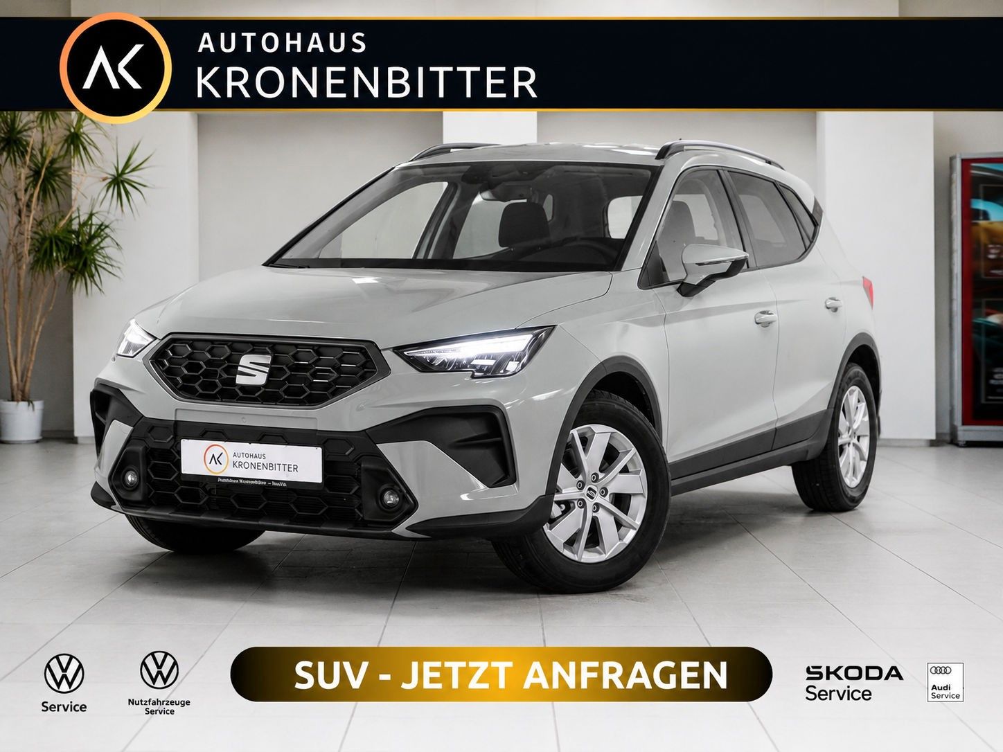 Seat Arona 1.0 TSI Reference 95PS-LED LM16 Einparkhil