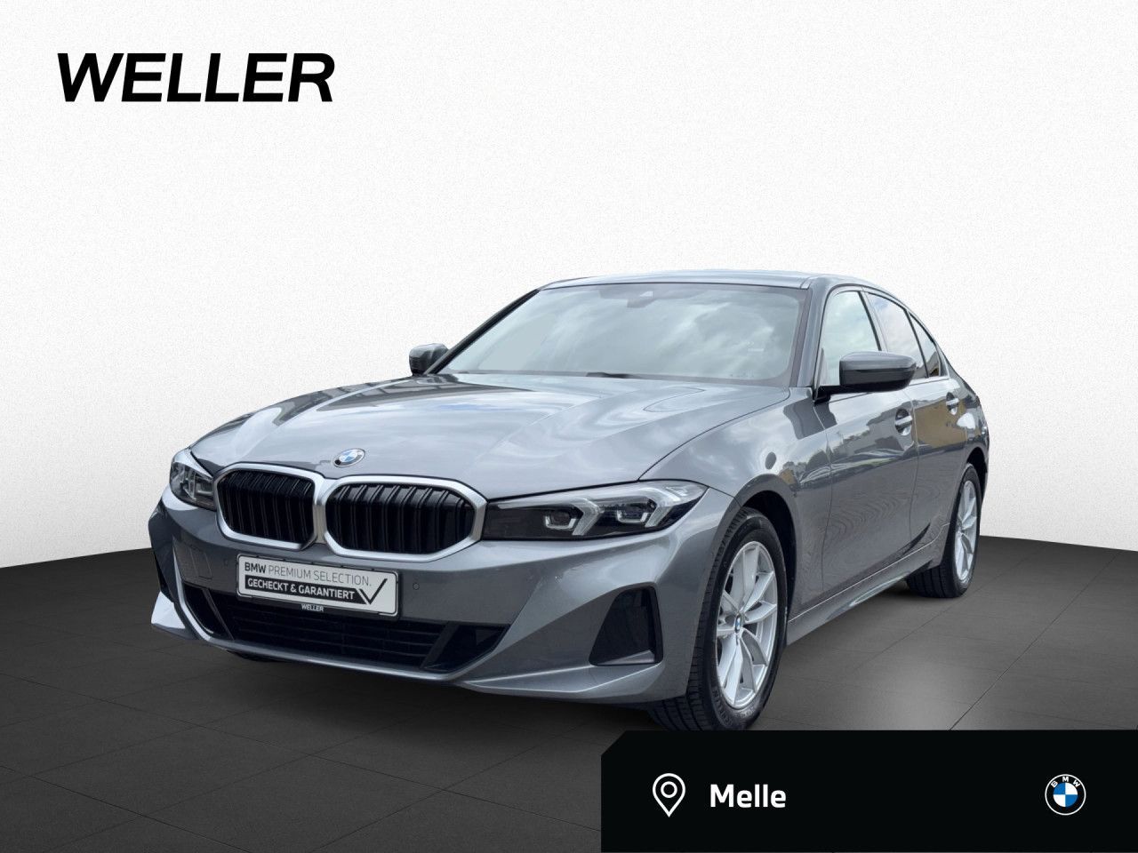 BMW 318d Limo 359,-/0Anz LED MEM SHZ Tempo Kam 17"