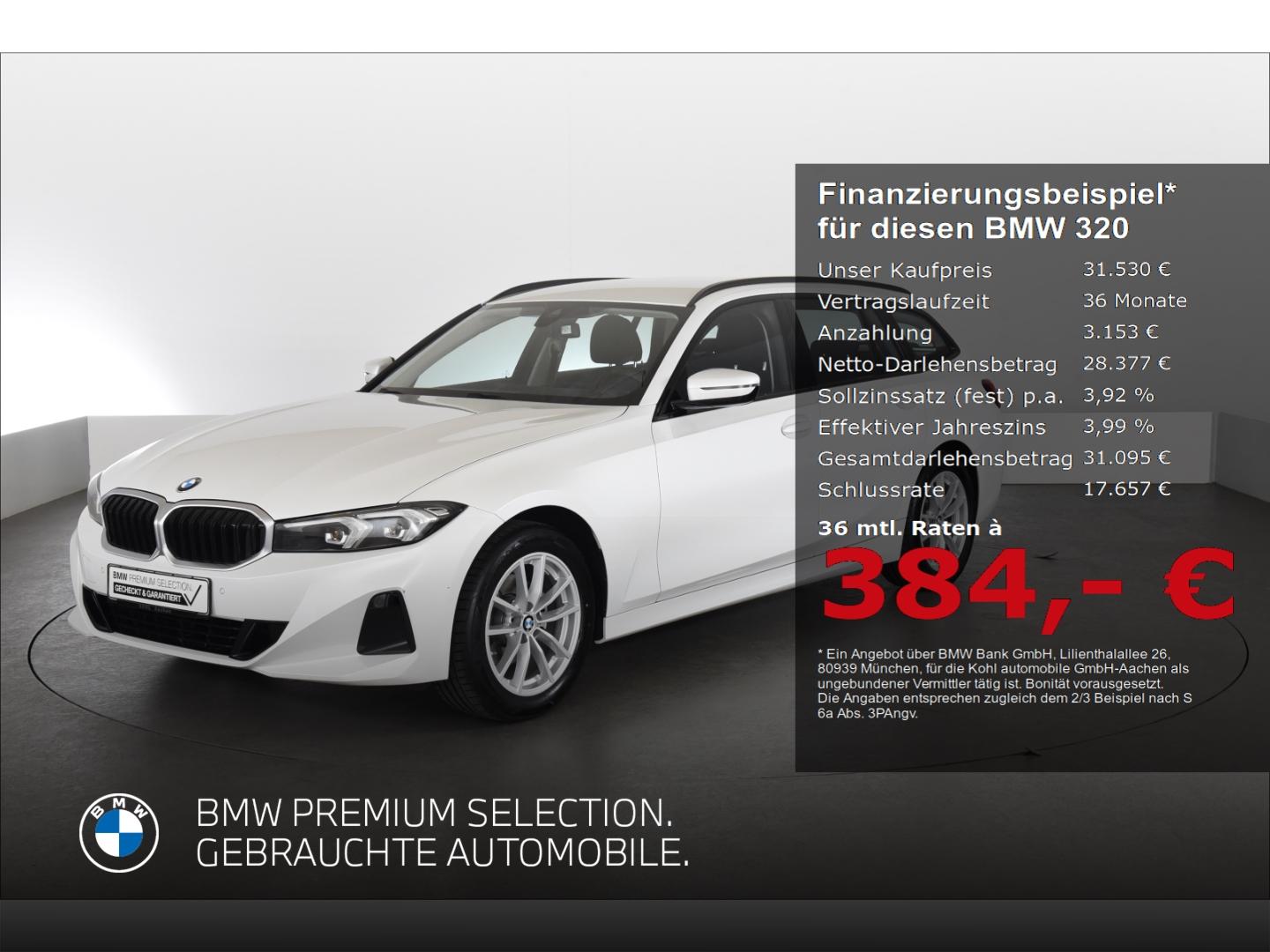 BMW 320 d xDrive Touring Sitzheizung Alarmanlage Liv