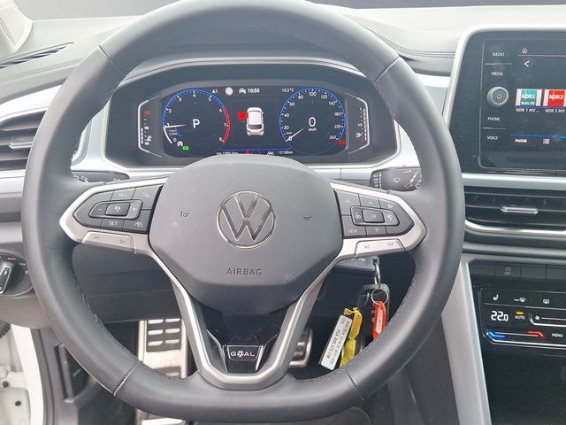T-Roc Goal 1.5 TSI DSG AHK, Rückfahrkamera, Lenk