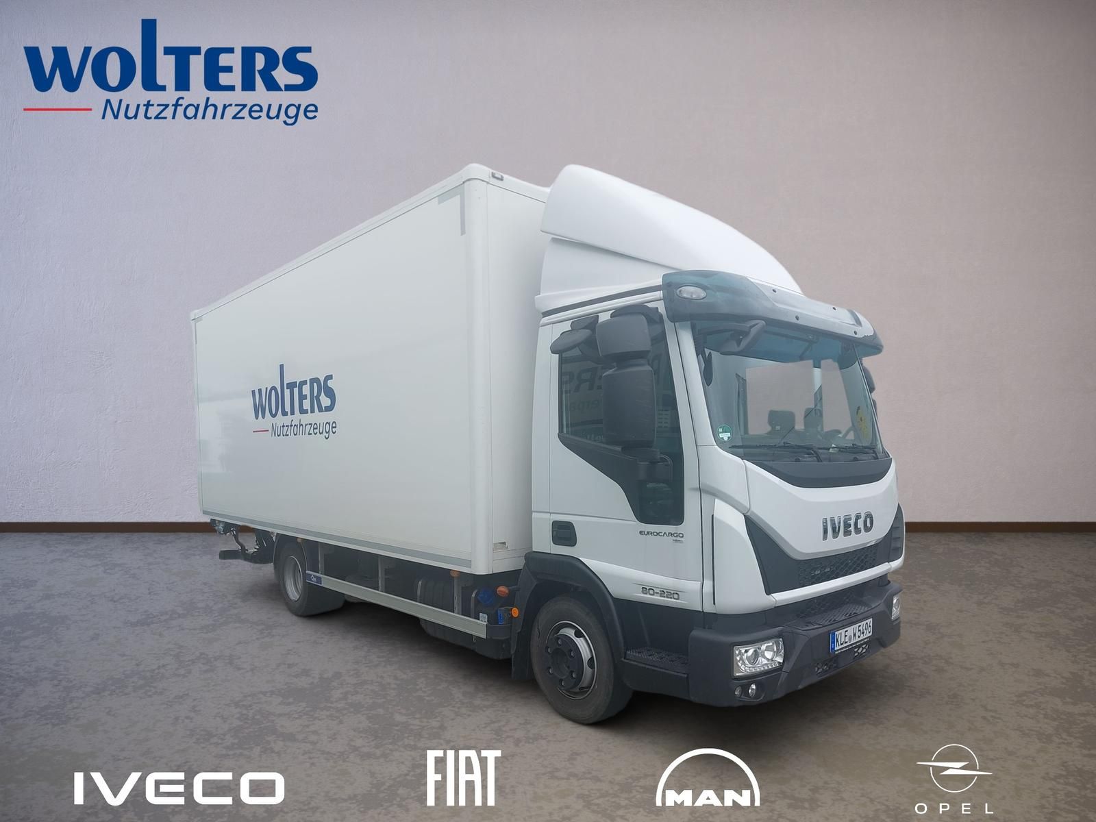 Fahrzeugabbildung Iveco EuroCargo ML80E22/P Trockenfrachtkoffer