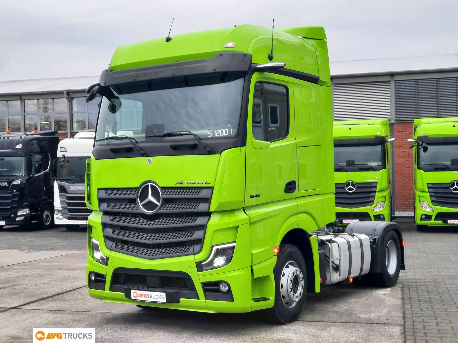 Mercedes-Benz 1848LS ACTROS BIG Retarder Schubboden