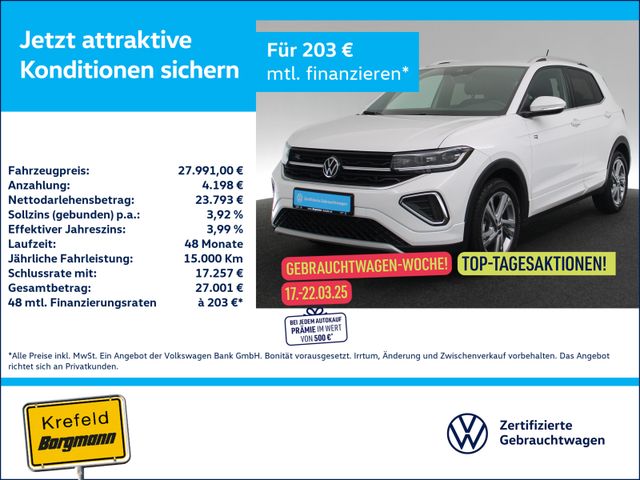 Volkswagen T-Cross 1.5 TSI R-Line AHK MATRIX-LED ACC NAVI