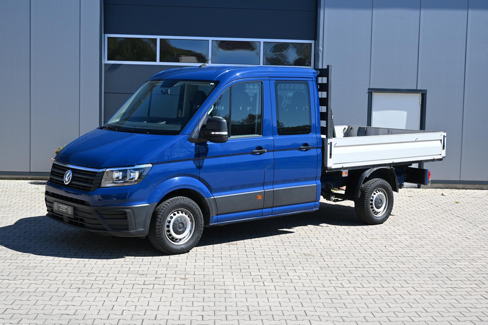 Volkswagen Crafter Pritsche 35 DOKA FWD *AHK *KLIMA *7-SITZ