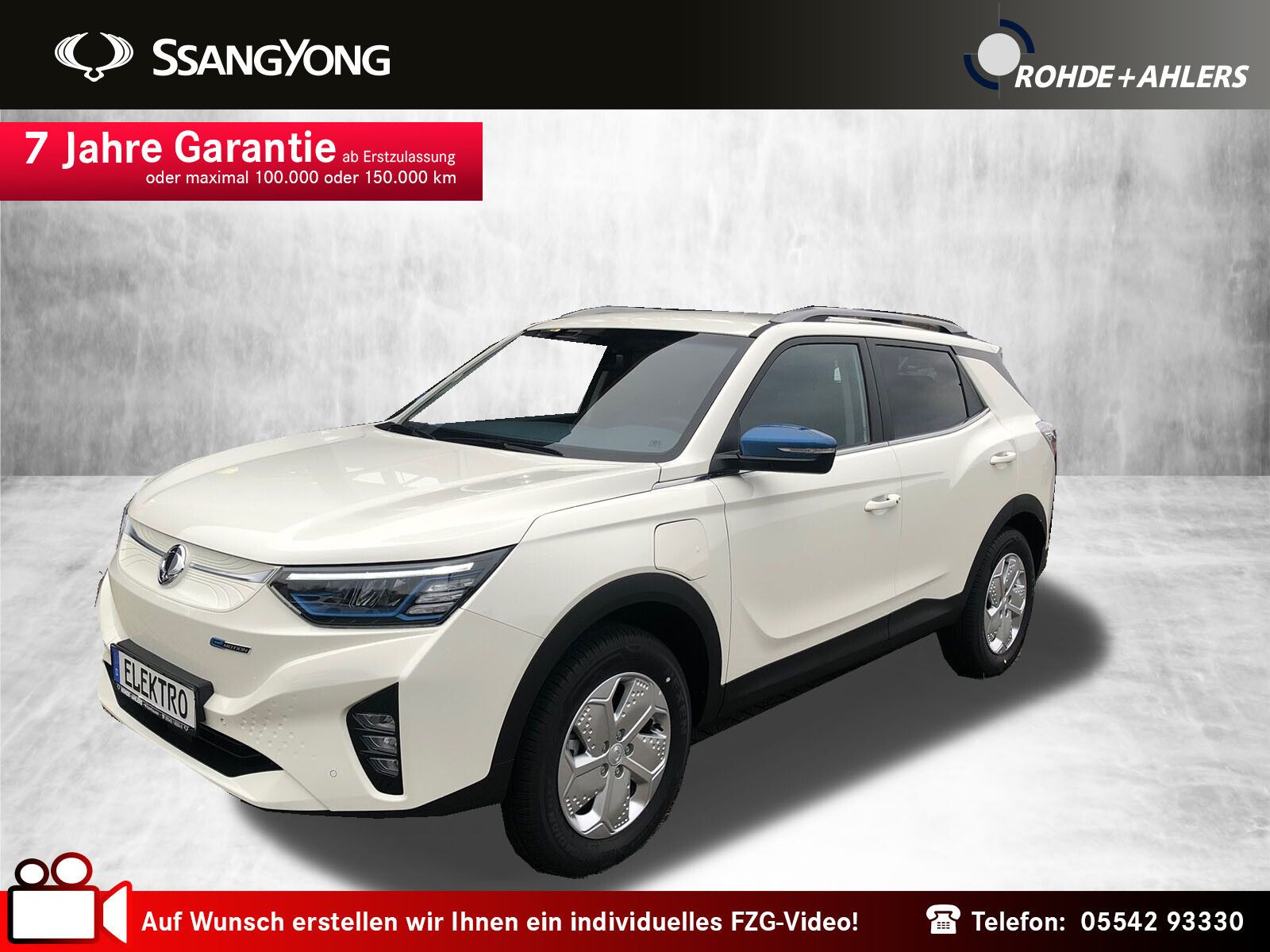 Fahrzeugabbildung Ssangyong Korando e-Motion TITANIUM +LEDER+ABSTANDSPILOT