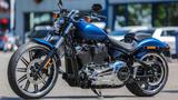 Harley-Davidson Softail Breakout 114, 115th Anniversary, BLUE - Harley-Davidson Motorräder in Augsburg