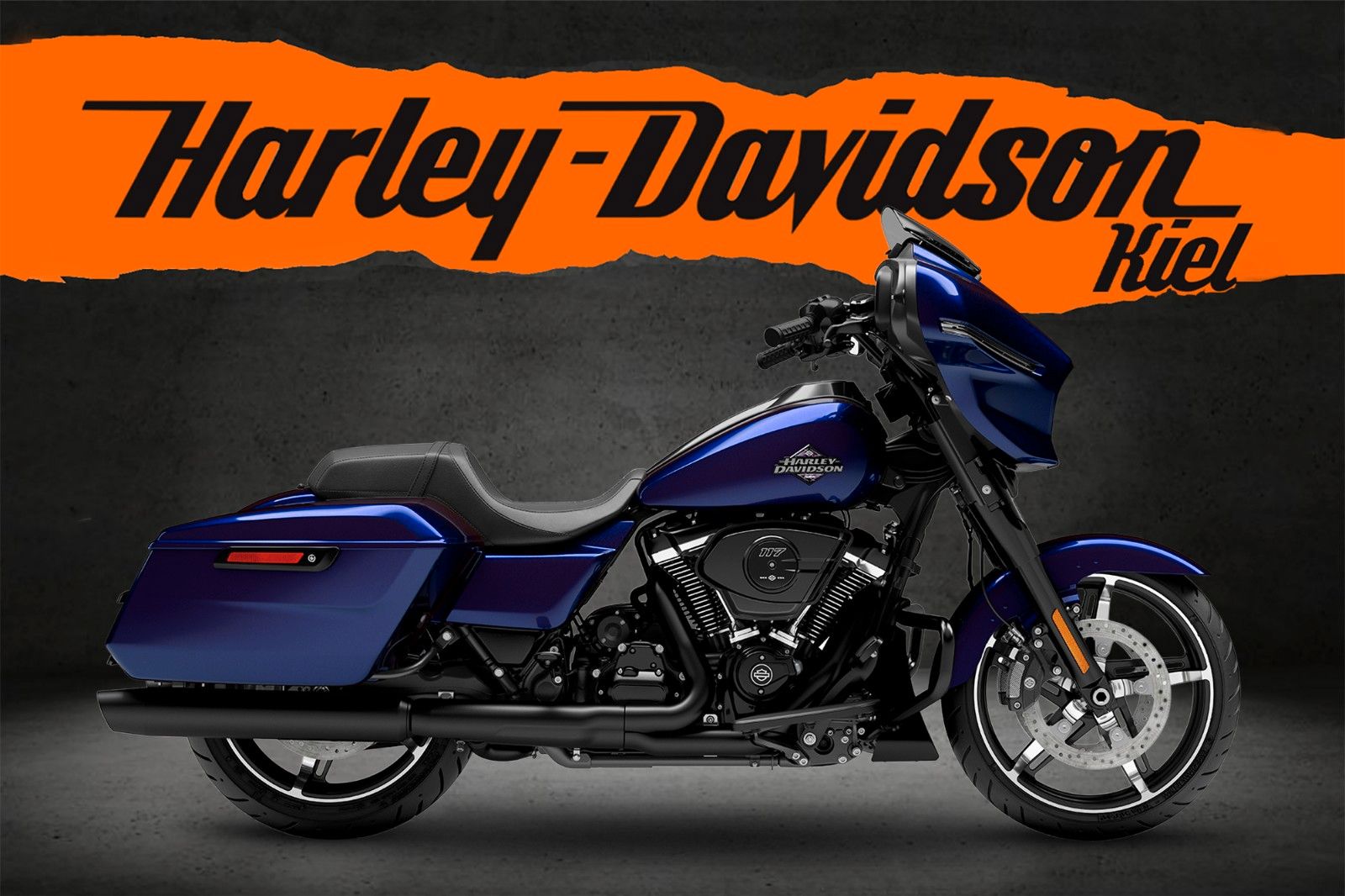 Fahrzeugabbildung Harley-Davidson Street Glide  FLHX MY25 117cui Kurzfristig Ver.