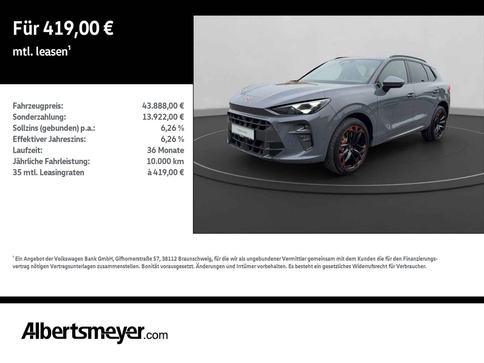 CUPRA Terramar VZ 2.0 TSI 4Drive AKEBONO+MATRIX+PANO