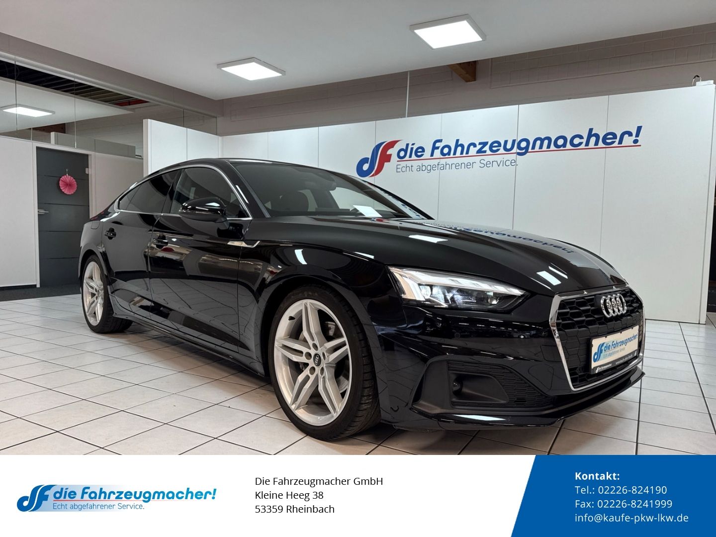 Fahrzeugabbildung Audi A5 Sportback 40 TFSI S-Line Digitales Cockpit So