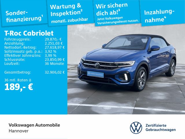 Volkswagen T-Roc Cabriolet 1.5 TSI DSG R-Line Navi AHK LED