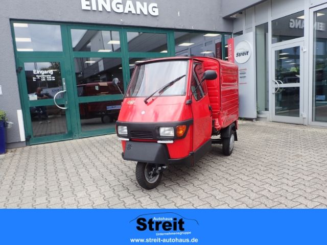 Piaggio Ape 50 Kasten rot, Lieferung in ganz Deutschland
