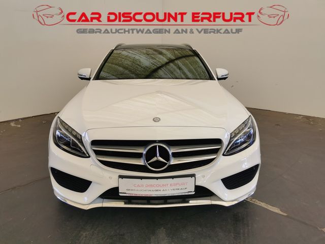 Mercedes-Benz C 220 d T AMG Line 4Matic-Panodach-Standheizung-