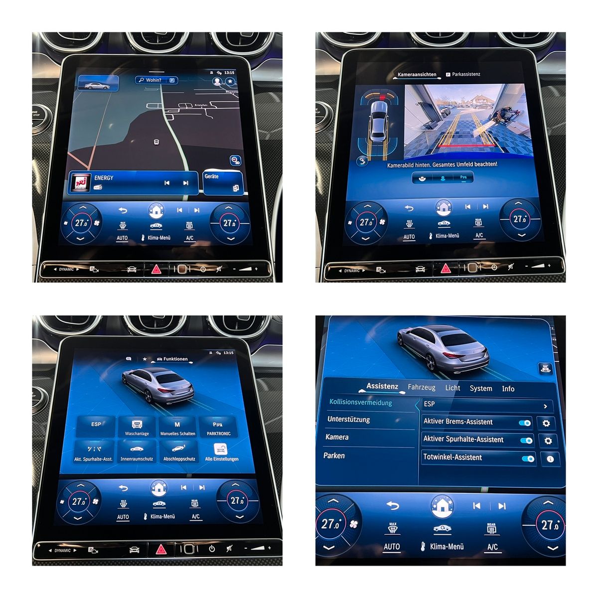 Fahrzeugabbildung Mercedes-Benz C 220 d Lim. AMG-LINE/LED/AHK/AMBI+/DISTRONIC+