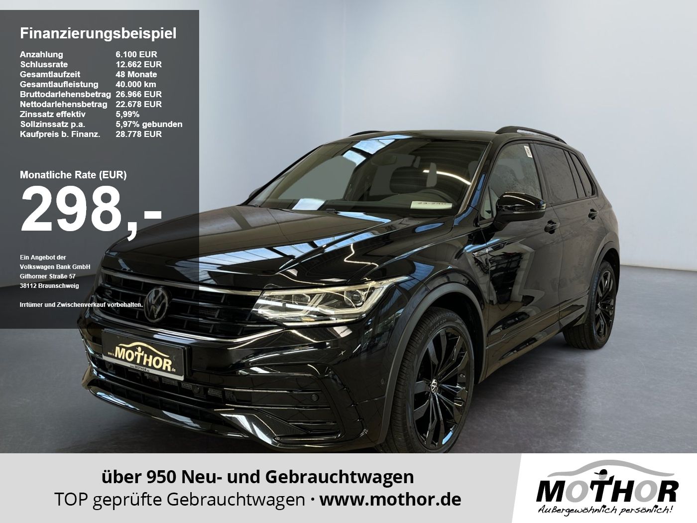 Volkswagen Tiguan R-Line 2.0 TDI DSG 4Motion ACC DCC MATRIX