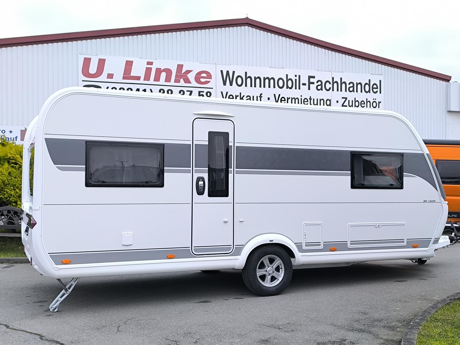 Hobby De Luxe 515 UHL Auflastung, Bettverbreiterung