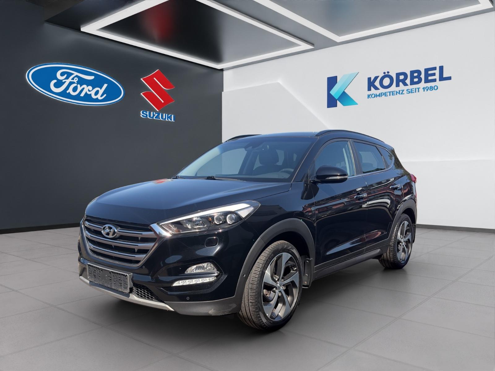 Hyundai Tucson Premium 4WD*AHK*Leder*Sitzbel.*Pano*SHD*