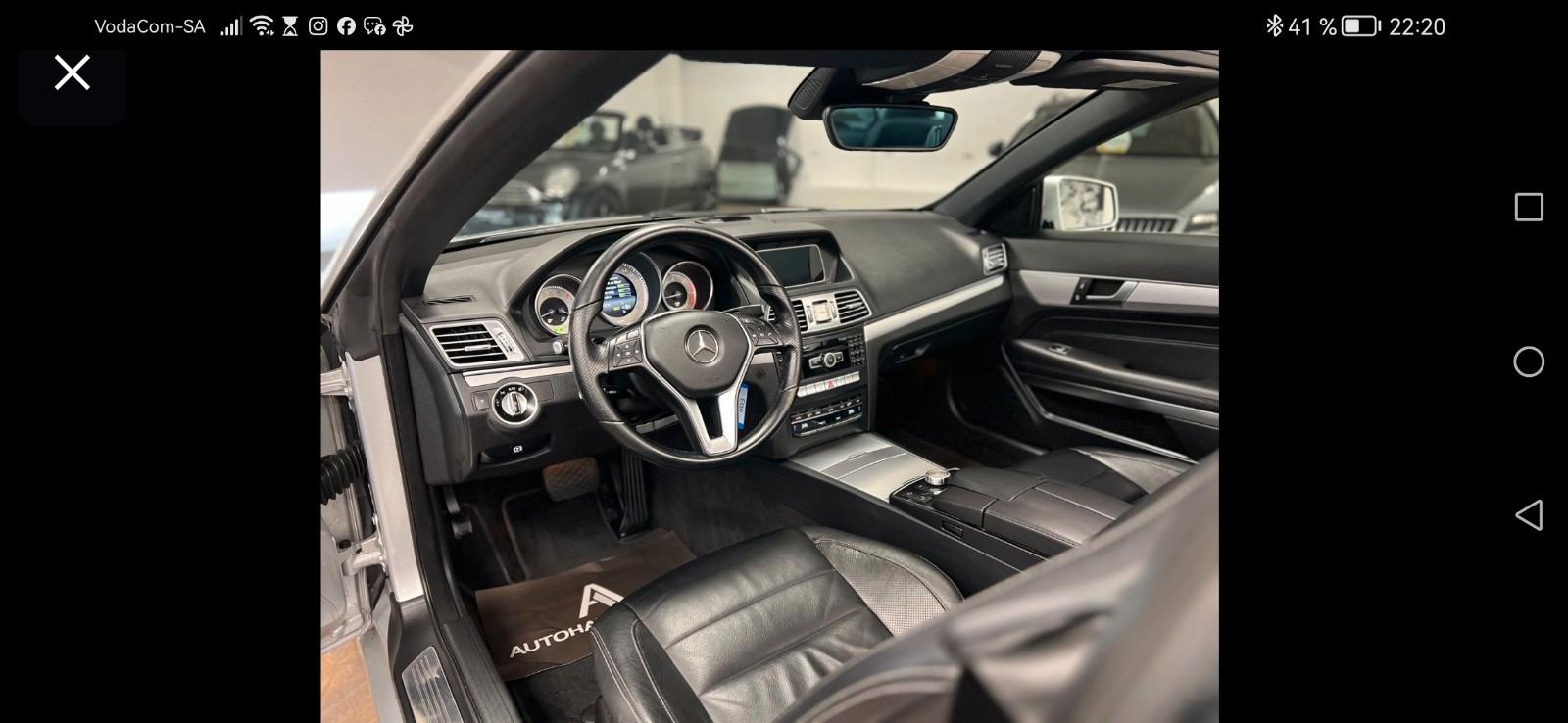 Mercedes-Benz E 220 Cabriolet E 220 CDI -