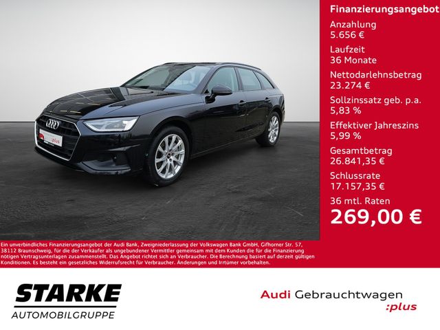 Audi A4 Avant 40 TDI S tronic NaviPlus AHK SHZ APS GR