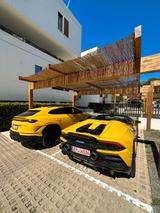 Lamborghini Huracán EVO RWD Spyder gelb + Akrapovic + Klappe
