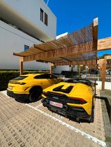 Lamborghini Huracán EVO RWD Spyder gelb + Akrapovic + Klappe