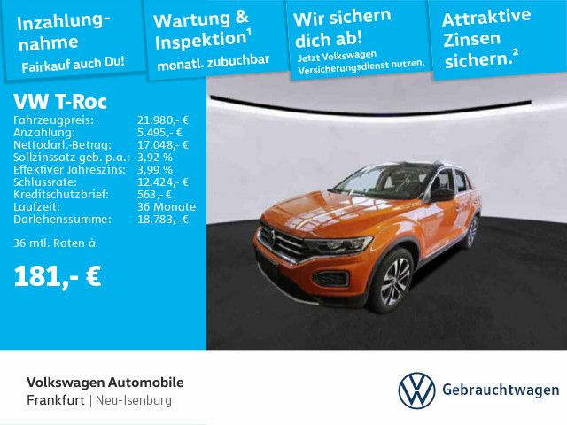 Volkswagen T-ROC 1.6 TDI United Navi FrontAssist LaneAssist