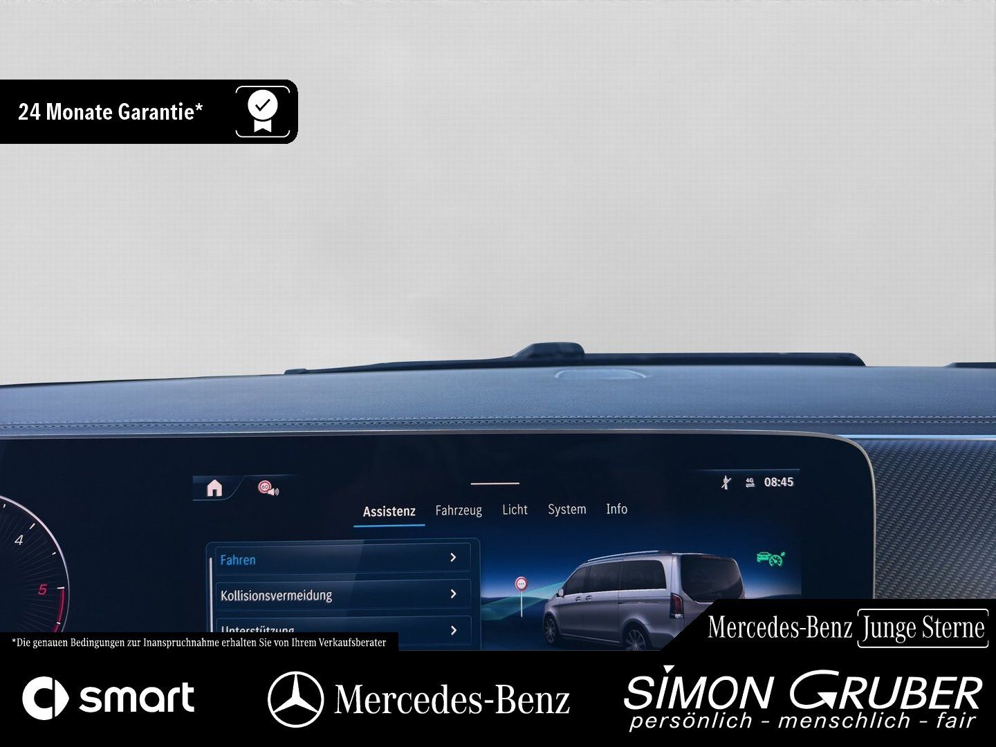 Fahrzeugabbildung Mercedes-Benz V 300 d 4M Ava L AMG Night Airmatic Tisch 7Sitze