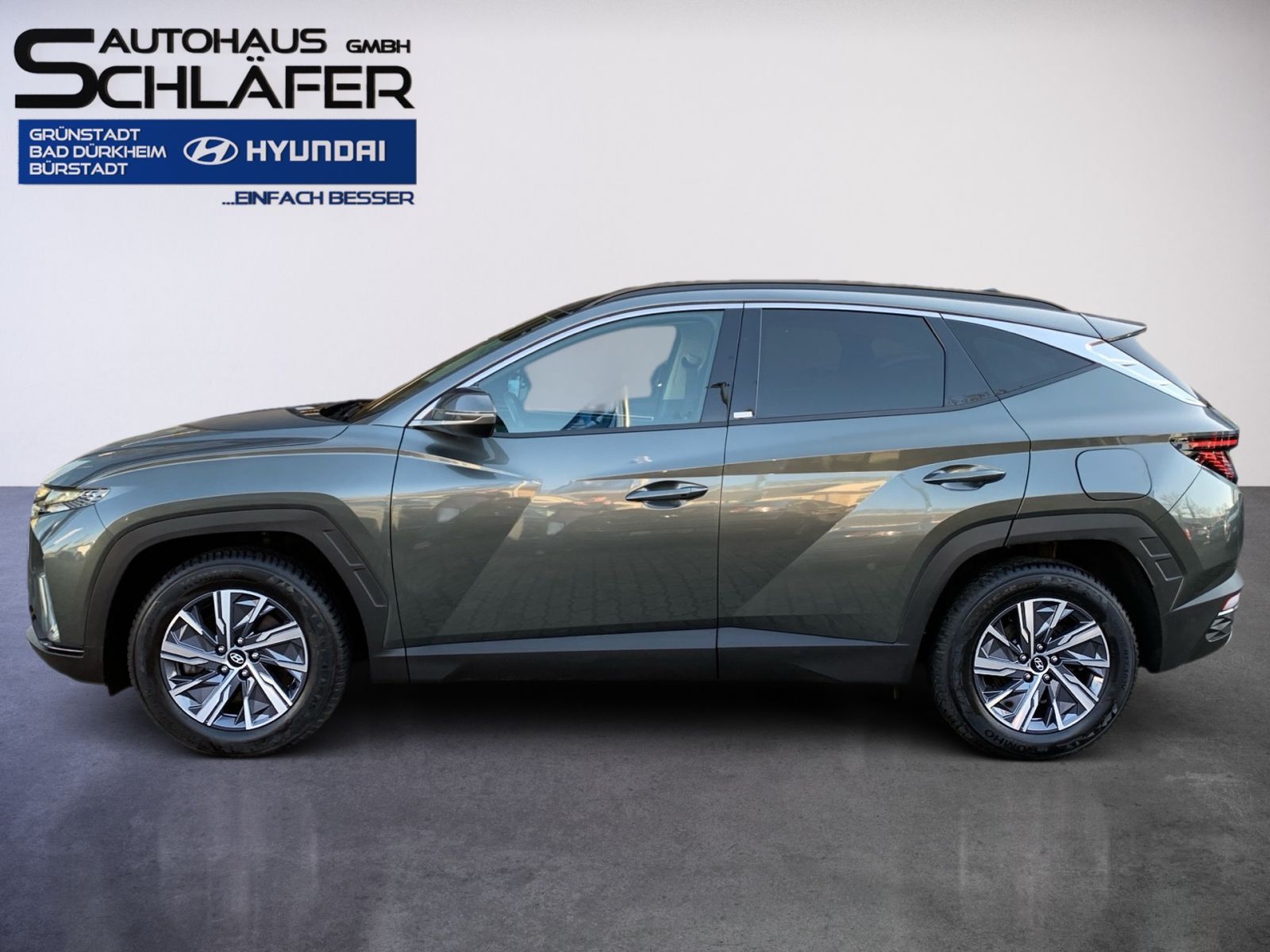 Fahrzeugabbildung Hyundai TUCSON 1.6 T-GDI Trend Hybrid AHK Krell el.HK As