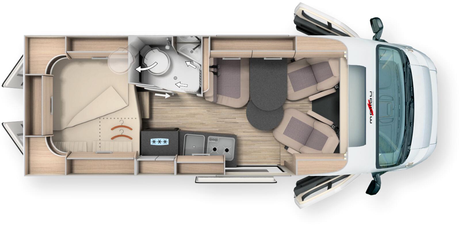 Malibu Van charming GT skyview 600 DB K / ANGEBOT