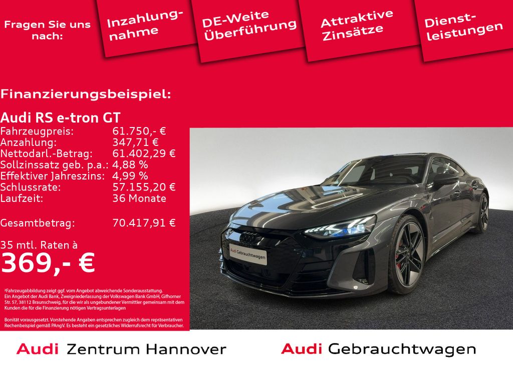 Audi RS e-tron GT quattro Head-Up Pano Laser B&O Memo