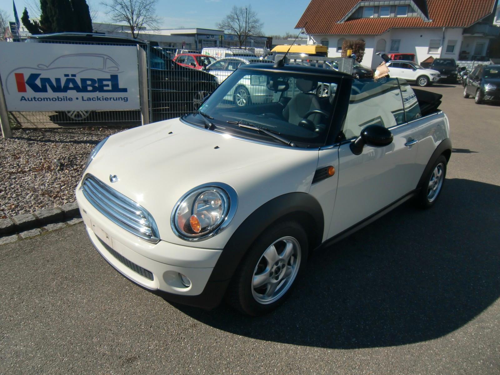 MINI One Cabrio/Mod2011/Klima/PDC/Sitzh/1. Hd./8x ber