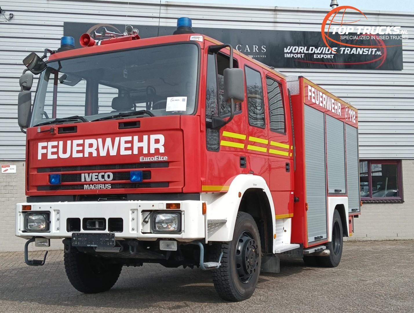 Iveco 135 E22 Eurofire 4x4 - 1.600 ltr -Brandweer, Feu