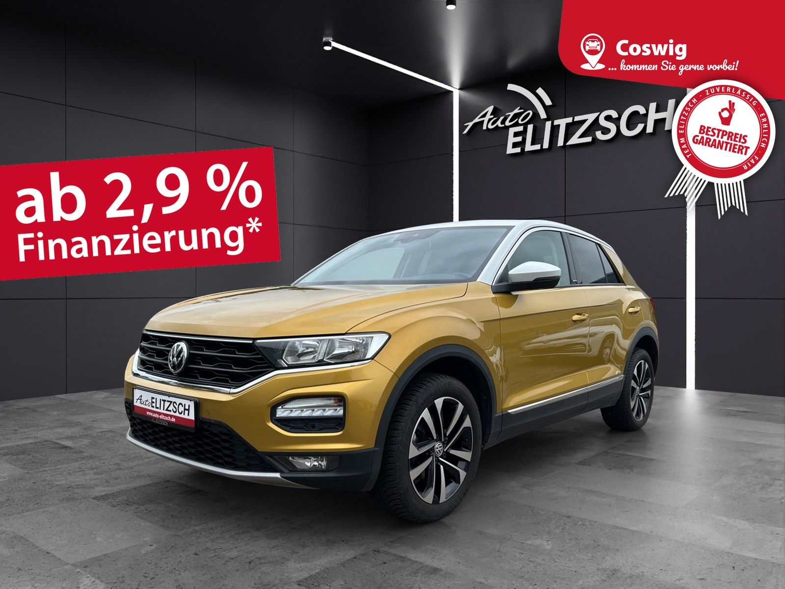 Fahrzeugabbildung Volkswagen T-Roc TSI United DSG LED Navi ACC AHK RFK SH