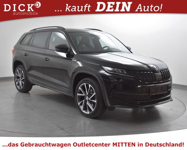 Skoda Kodiaq 2.0d 4x4 Sportline PANO+STHZ+360+AHK+VOLL