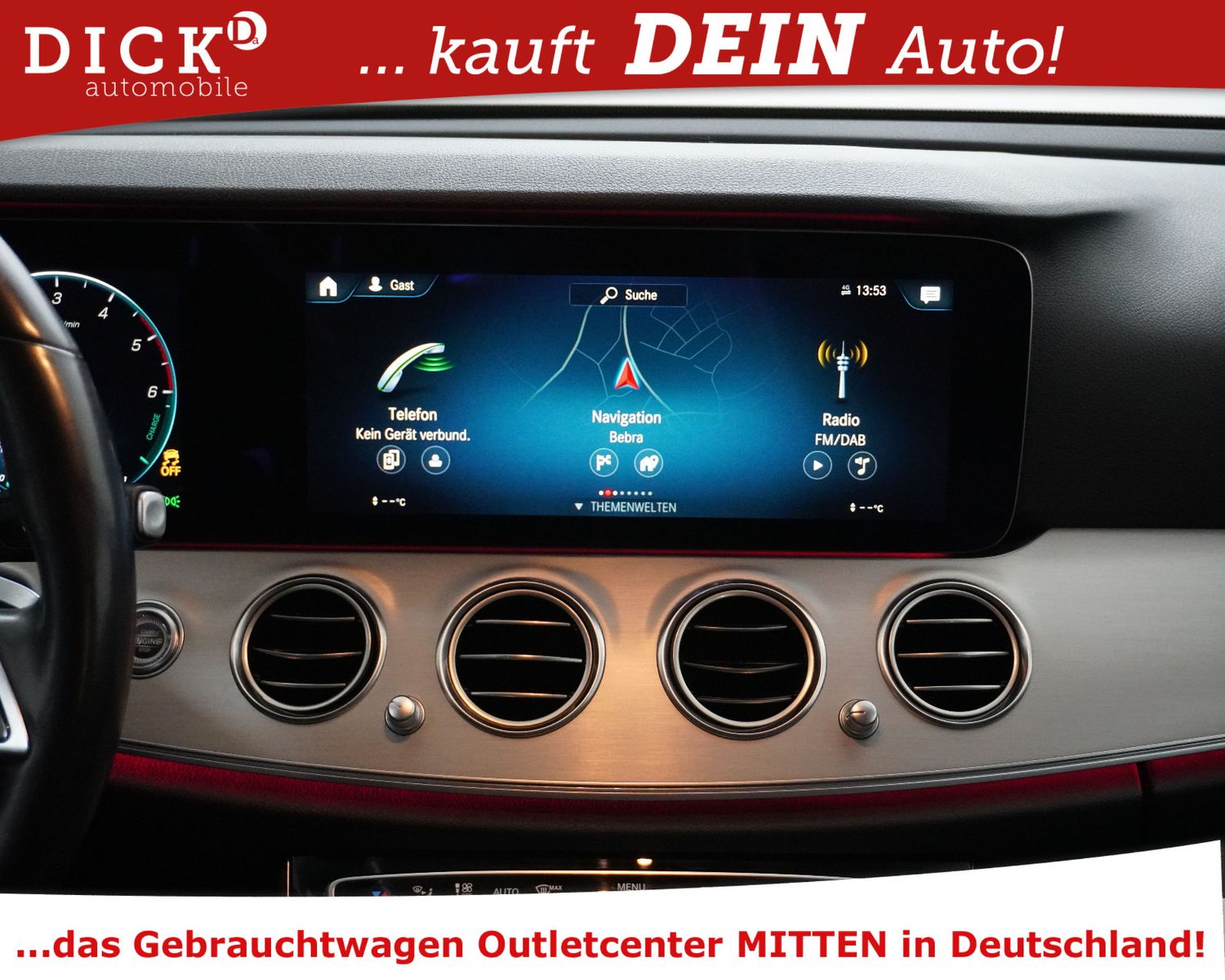 Fahrzeugabbildung Mercedes-Benz E300de T 2X Avantg PANO+STDHZ+KAM+MULTIBEAM+AHK+