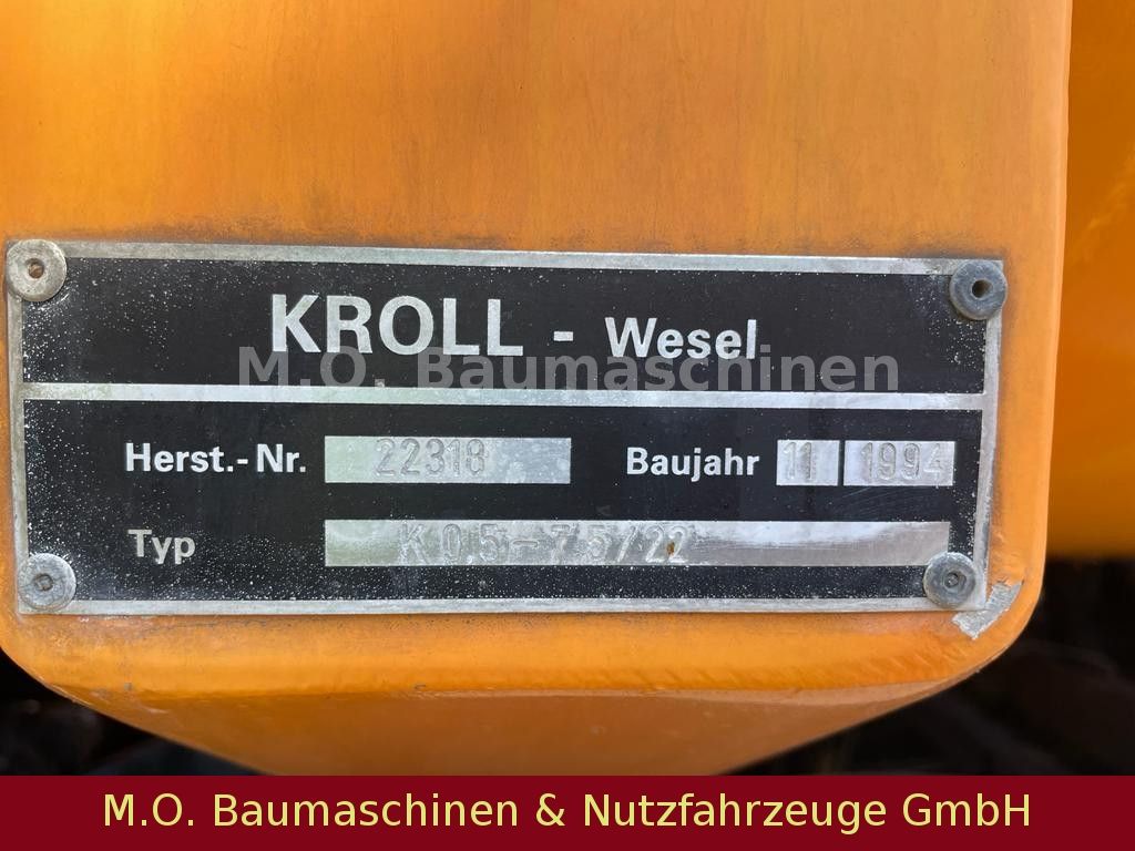 Fahrzeugabbildung Mercedes-Benz 1824 / Kroll -Tunnelreiniger /55.000TKM Original