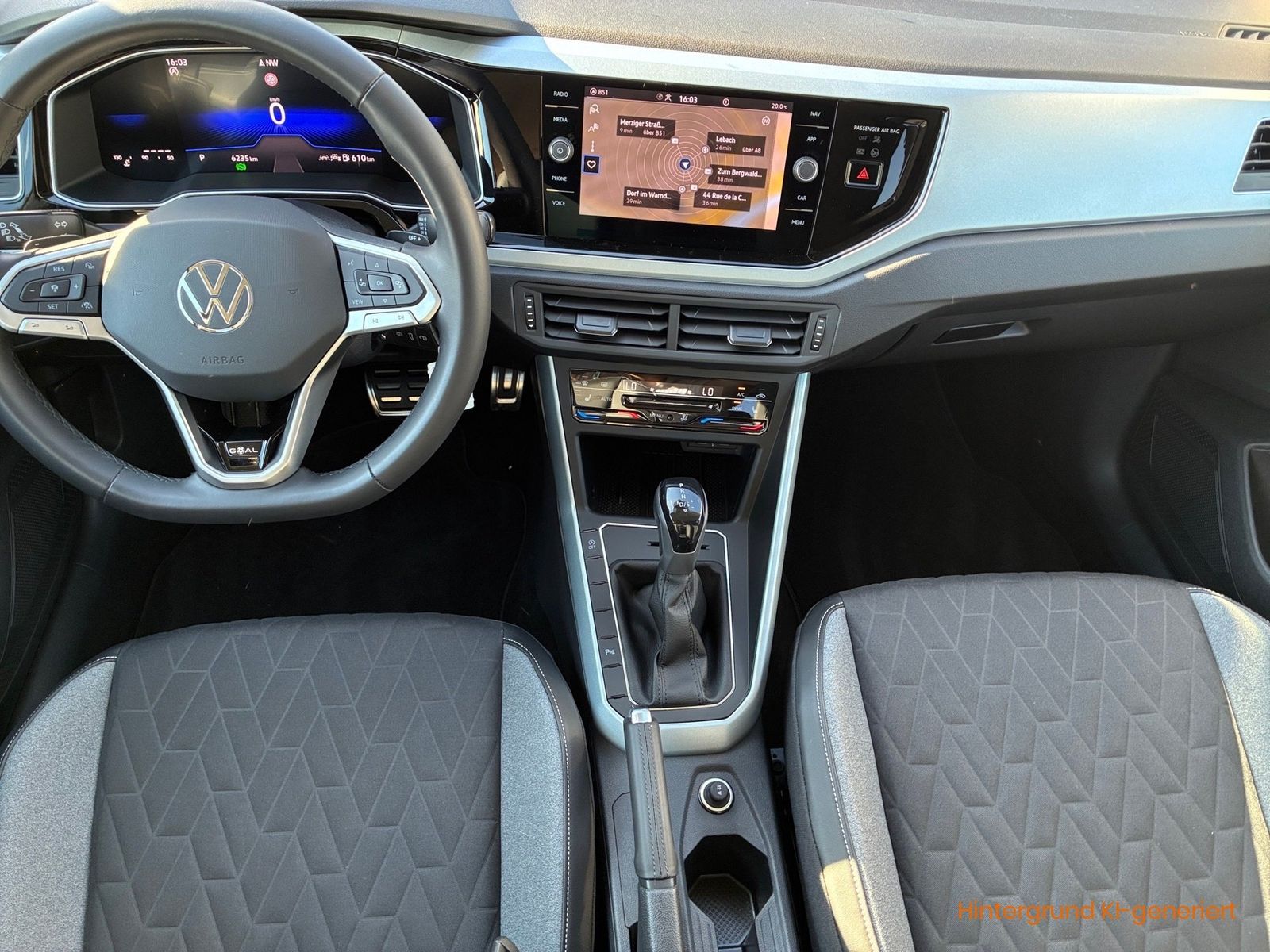 Fahrzeugabbildung Volkswagen Taigo Goal.RFK.GJR.Infopaket Discover media. LED