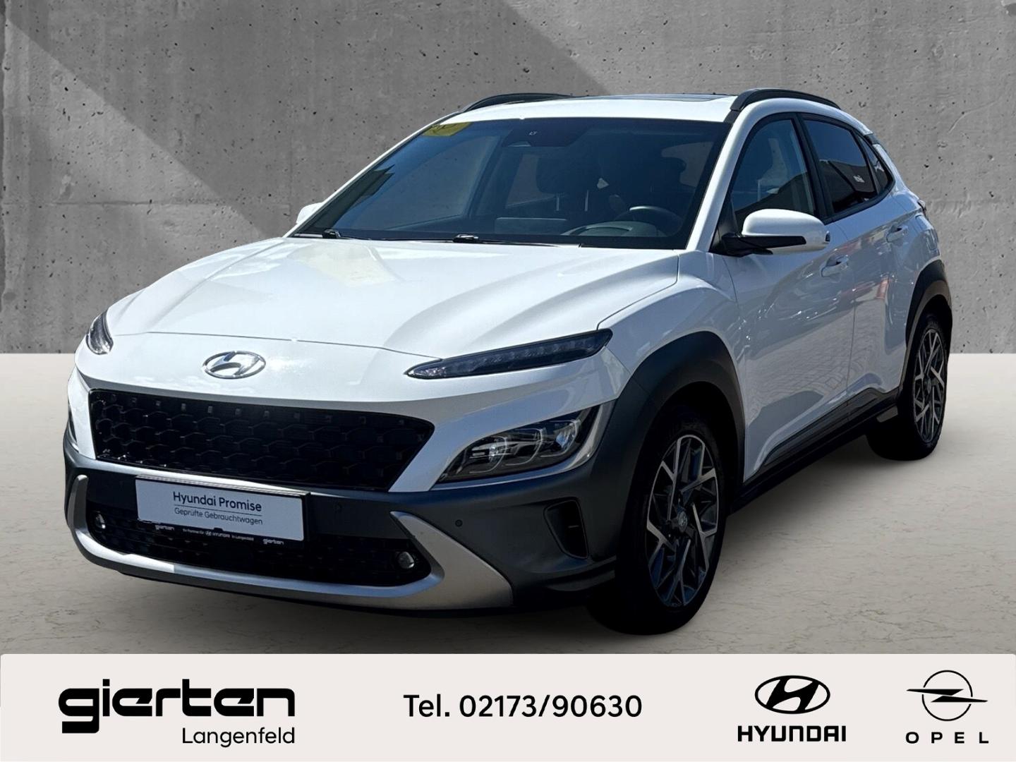 Hyundai KONA ''Prime'' Hybrid Panodach Navi Soundsystem 