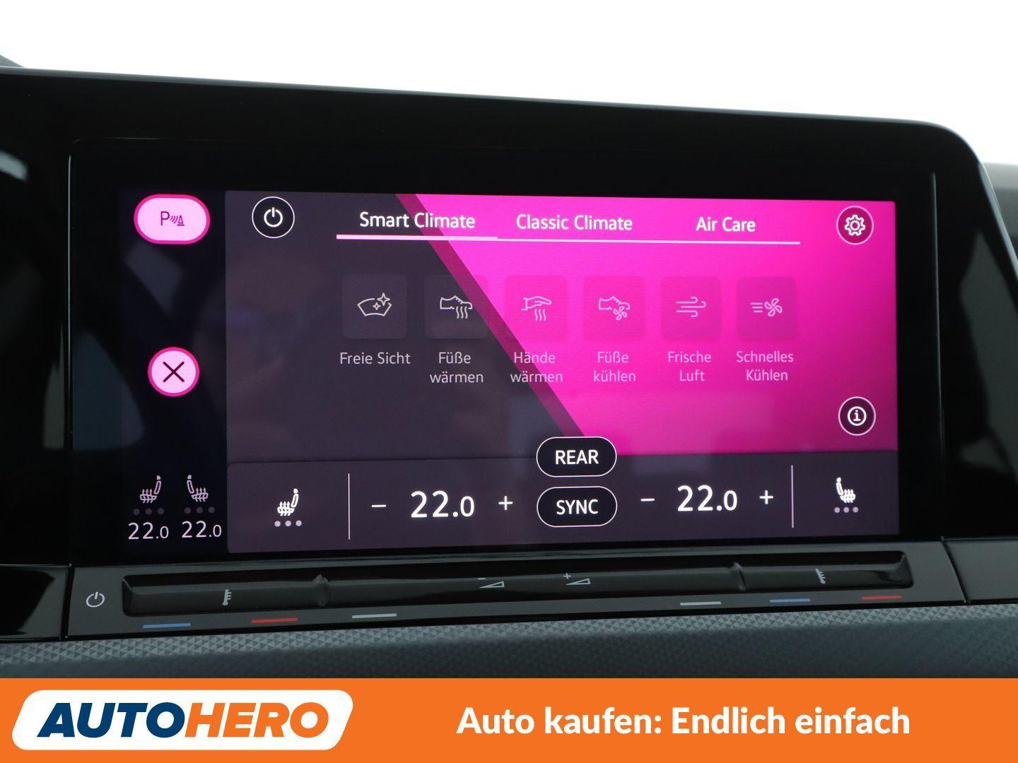 Volkswagen Golf VIII 1.0 TSI Active*LED*NAVI*ACC*PDC*SHZ*, миниатюра 21