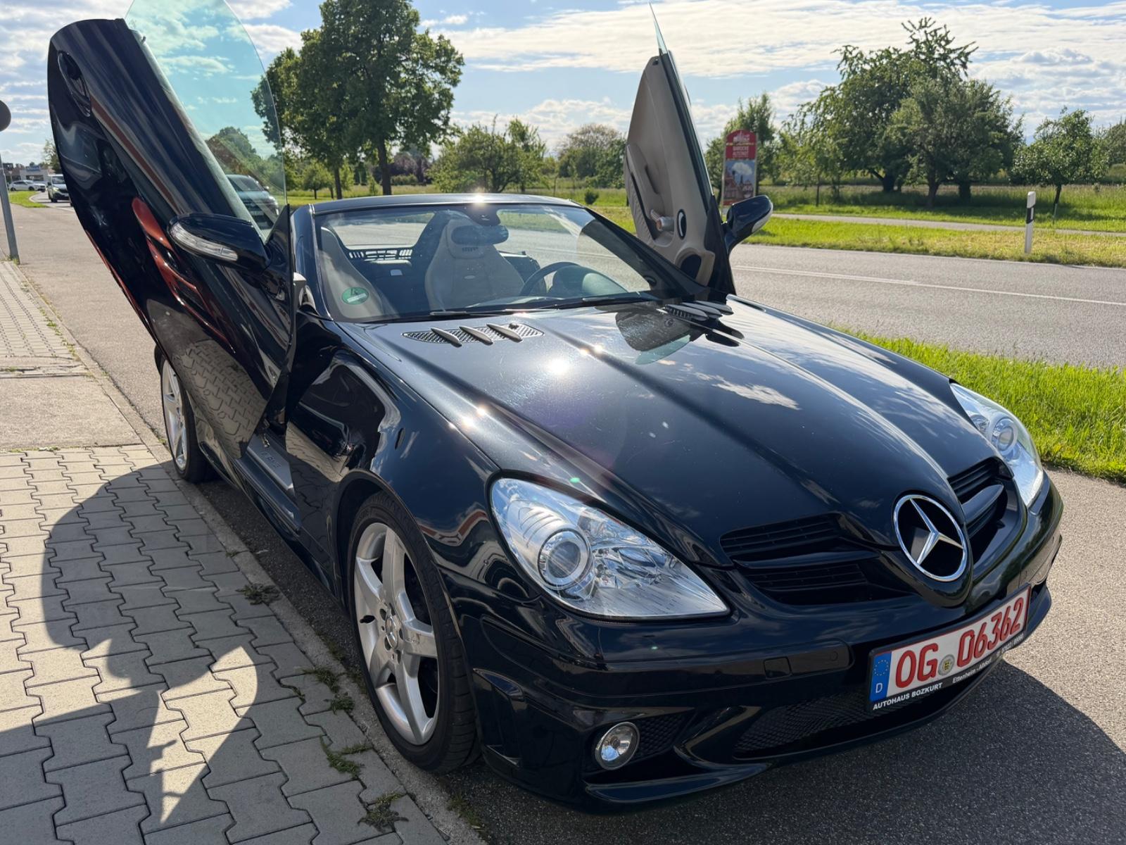 Mercedes-Benz SLK 55 AMG Roadster 360ch - 1 ère main - Navi - Sièges chauffants - Pneus été