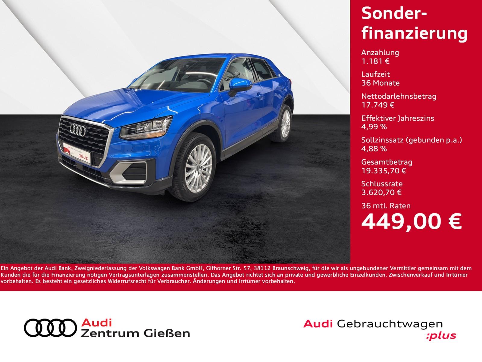 Audi Q2 1.4 TFSI design AHK Navi Tempomat