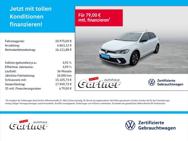 Polo GOAL 1.0 TSI DAB+ PDC APP-CON ACC LED KLIMA