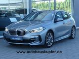 BMW 120 i M Sportpaket LED°grNavi-HIFI°Ad.LED-behLLK - mit Benzin-Antrieb: Grau, Teilleder, Limousine, Sportpaket