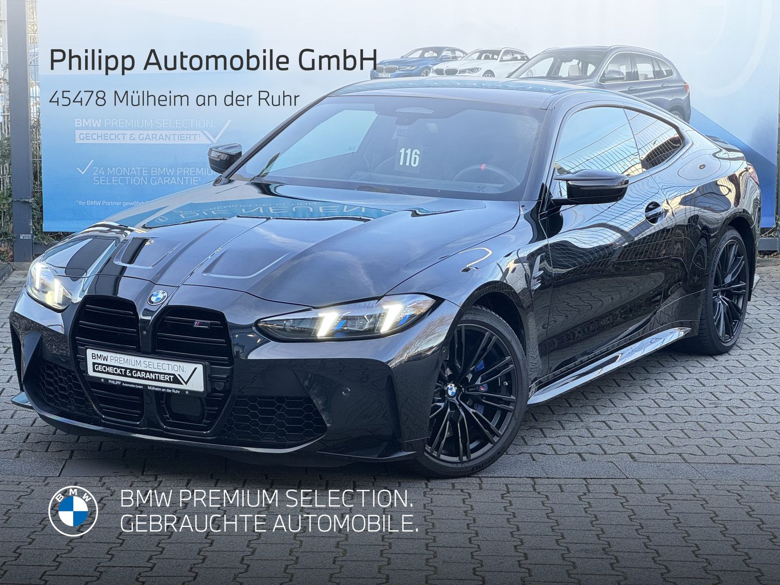 BMW M4 Competition DA-Prof h&k 360° AD-LED Sitzklima