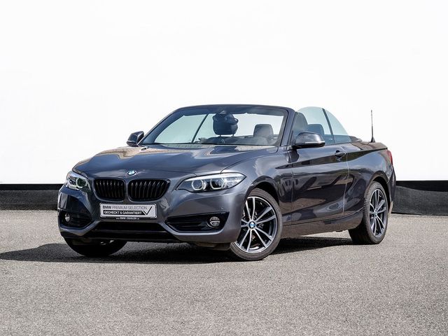 BMW 218i Cabrio Sport Line AHK Rückfahrkamera DAB