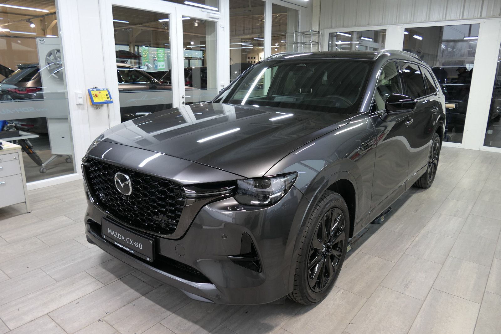 Mazda CX 80 2026 e-SKYACTIV Homura Plus  Hellbraun imagem 3
