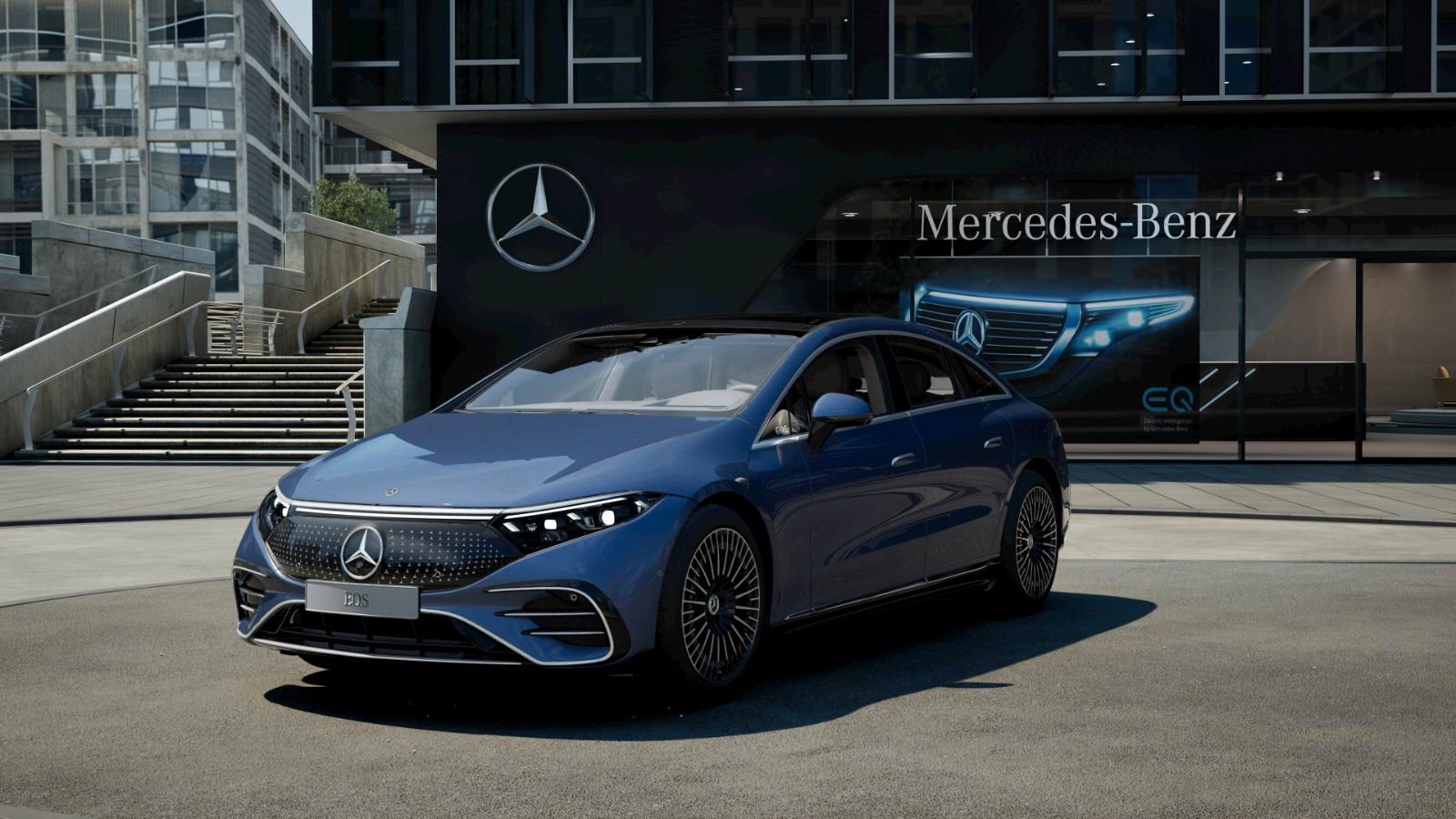 Mercedes-Benz EQS 580 4M+ AMG Hyper*4xMassage*TV*HA-Lenk*3DHUD