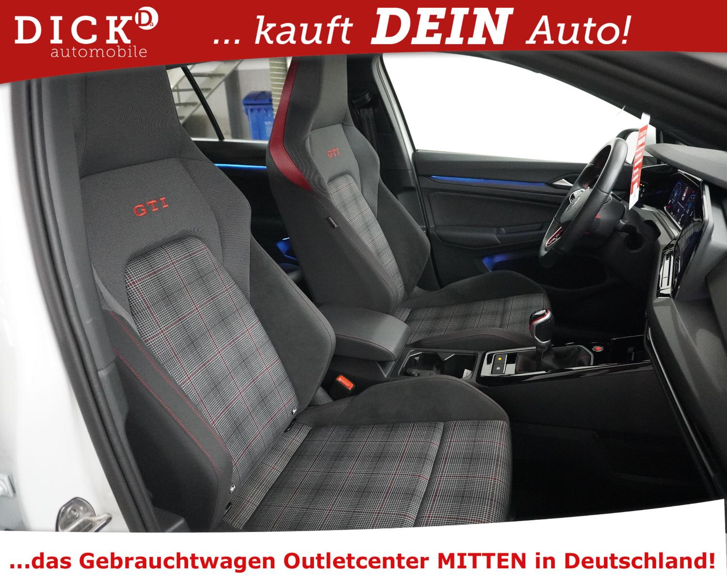 Volkswagen Golf VIII 2.0 TSI GTI >IQ LED+VIRTU+KAM+NAVI+SHZ, миниатюра 16